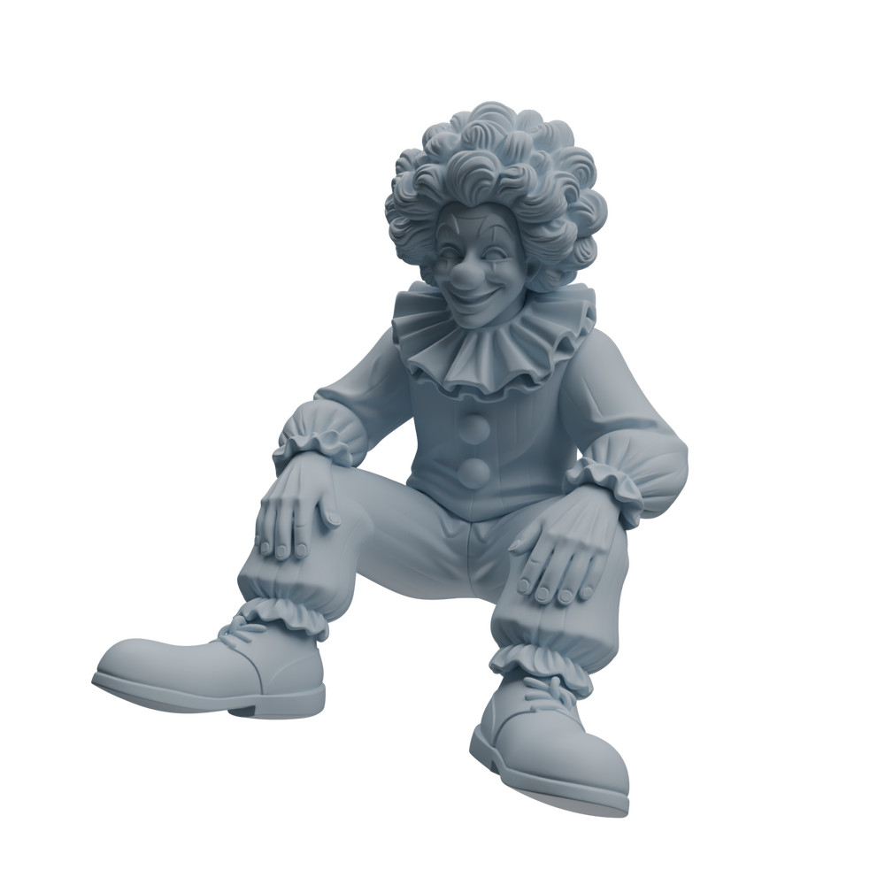 Detail view of MRY-SFW LYTR1054 Clown Character Modern Model 4 pcs Model