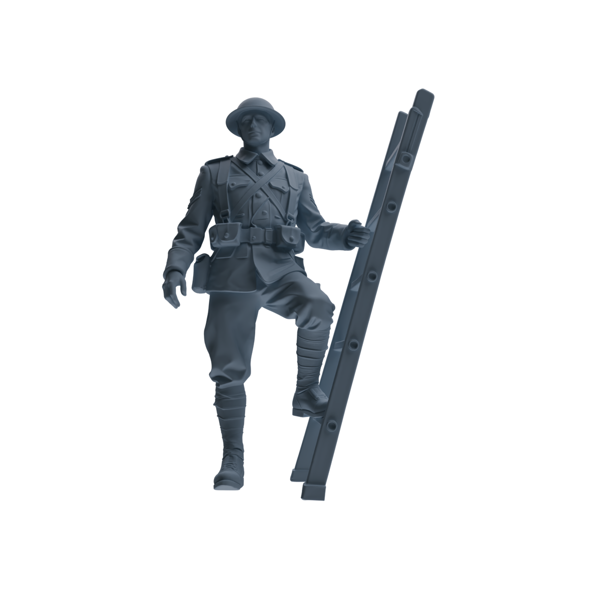 MRY-SFW SSTR177 Miniatures Soldier Model Kit Combat Engineer Soldier Modern Model 6 pcs — detail view 9