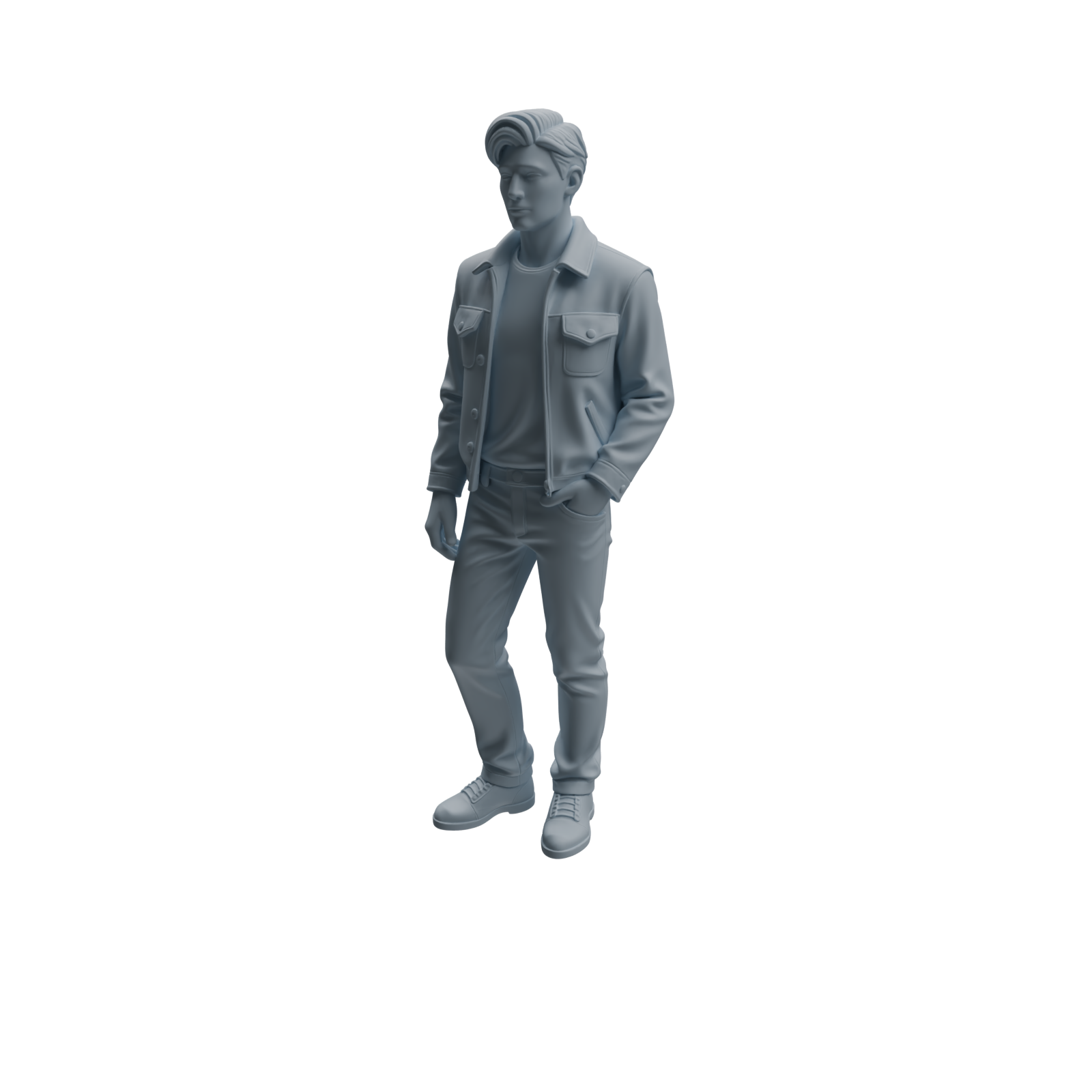 Detail view of MRY-SFW LYTR941 Party Man Character Modern Model 3 pcs Model