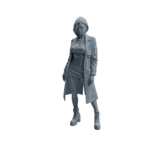 Detail view of MRY-SFW LYTR1000 Female Doctor Character Model Modern 4 pcs Model