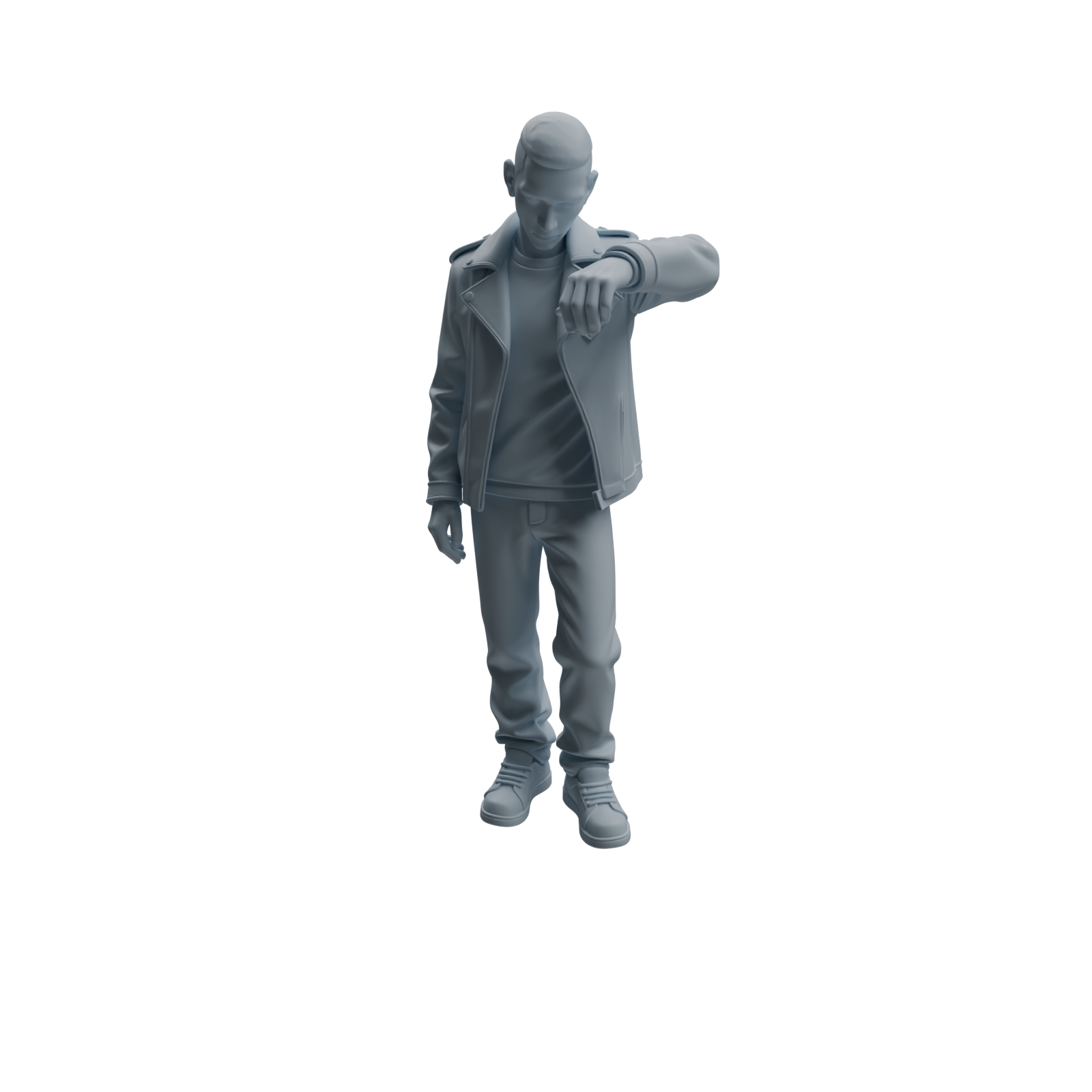 Detail view of MRY-SFW LYTR939 Urban Man Character Modern Model 3 pcs Model