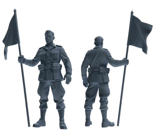 MRY-SFW SSTR176 Miniatures Soldier Model Kit Special Forces Soldier Modern Model 3 pcs