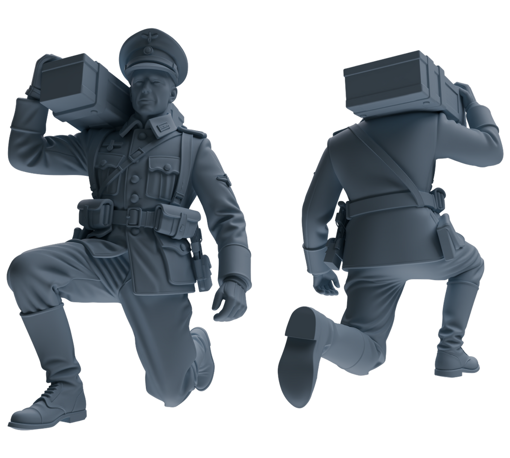 MRY-SFW SSTR199 Multi-Functional Combat Soldier Pose Modern Model 6 pcs