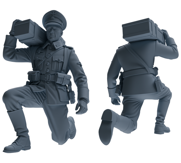 MRY-SFW SSTR199 Multi-Functional Combat Soldier Pose Modern Model 6 pcs