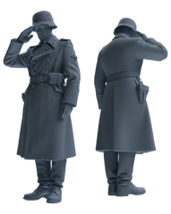 MRY-SFW SSTR205 Miniatures Soldier Model Kit Multi-Pose Modern & WWII Soldier Model 6 pcs