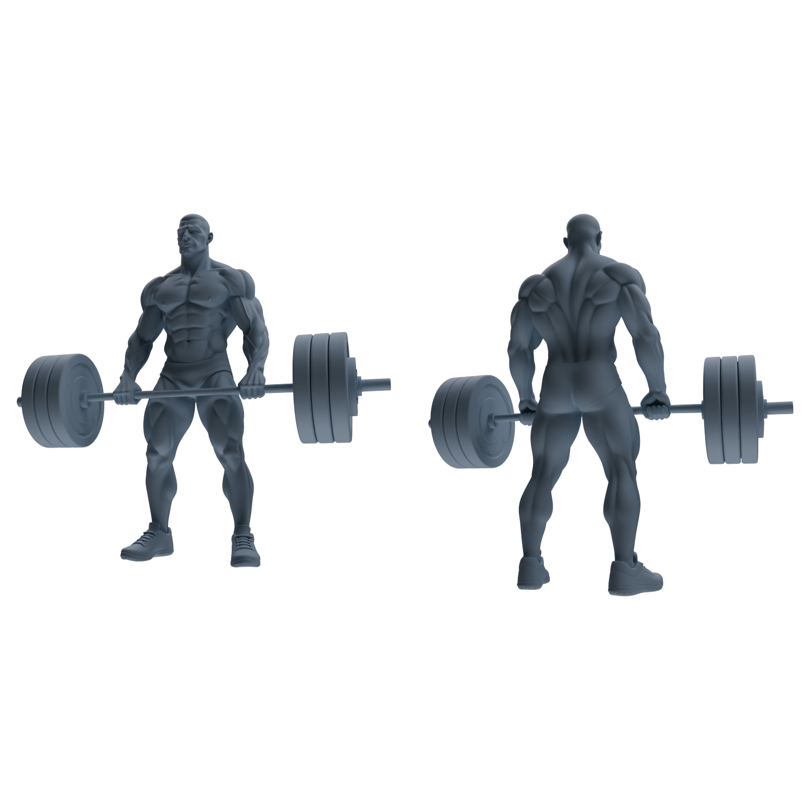 Detail view of MRY-SFW LYTR798 Weightlifting Fitness Figure Modern Model 6 pcs Miniature Car Diorama Figures Scene Props Accessories Resin Model