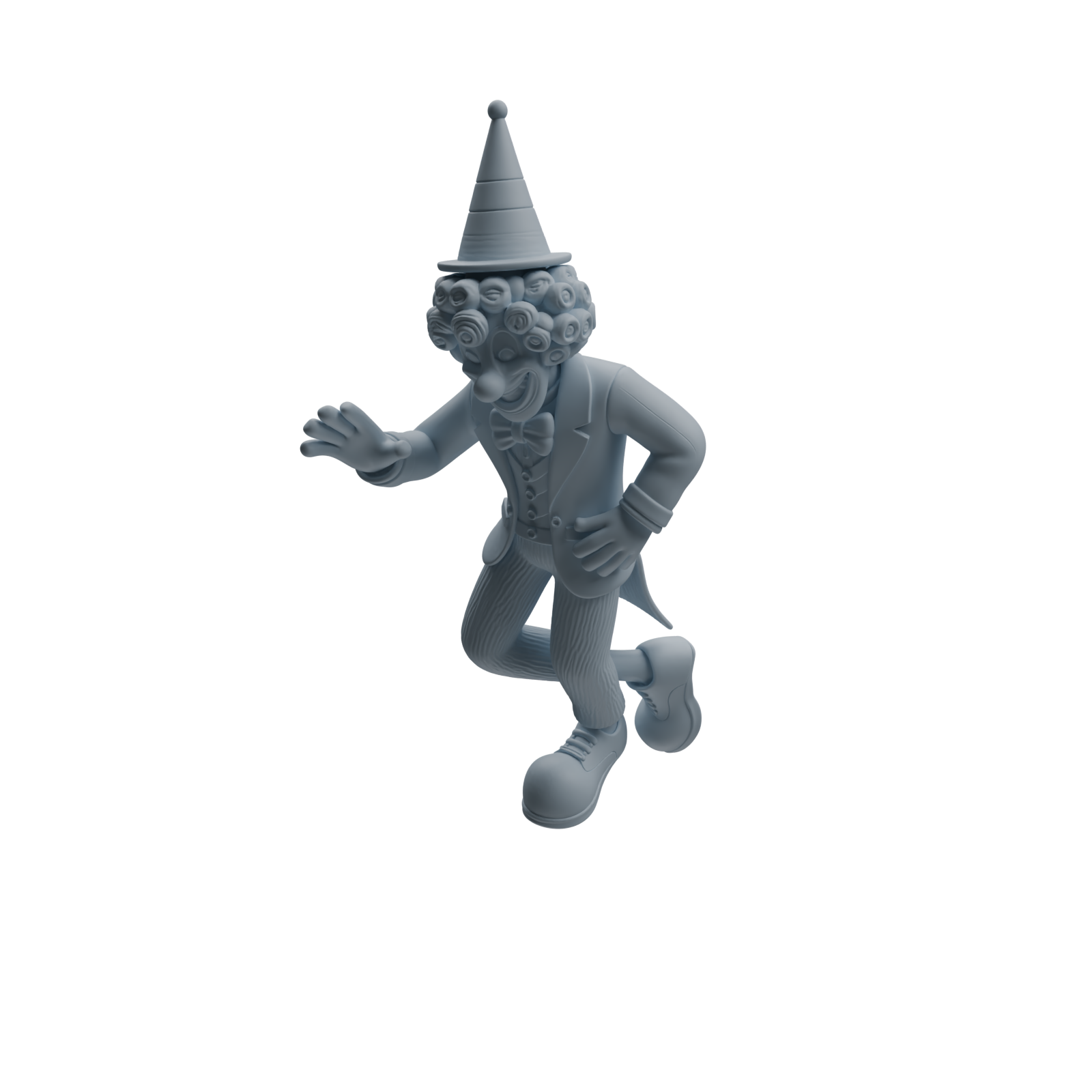 Detail view of MRY-SFW LYTR1054 Clown Character Modern Model 4 pcs Model