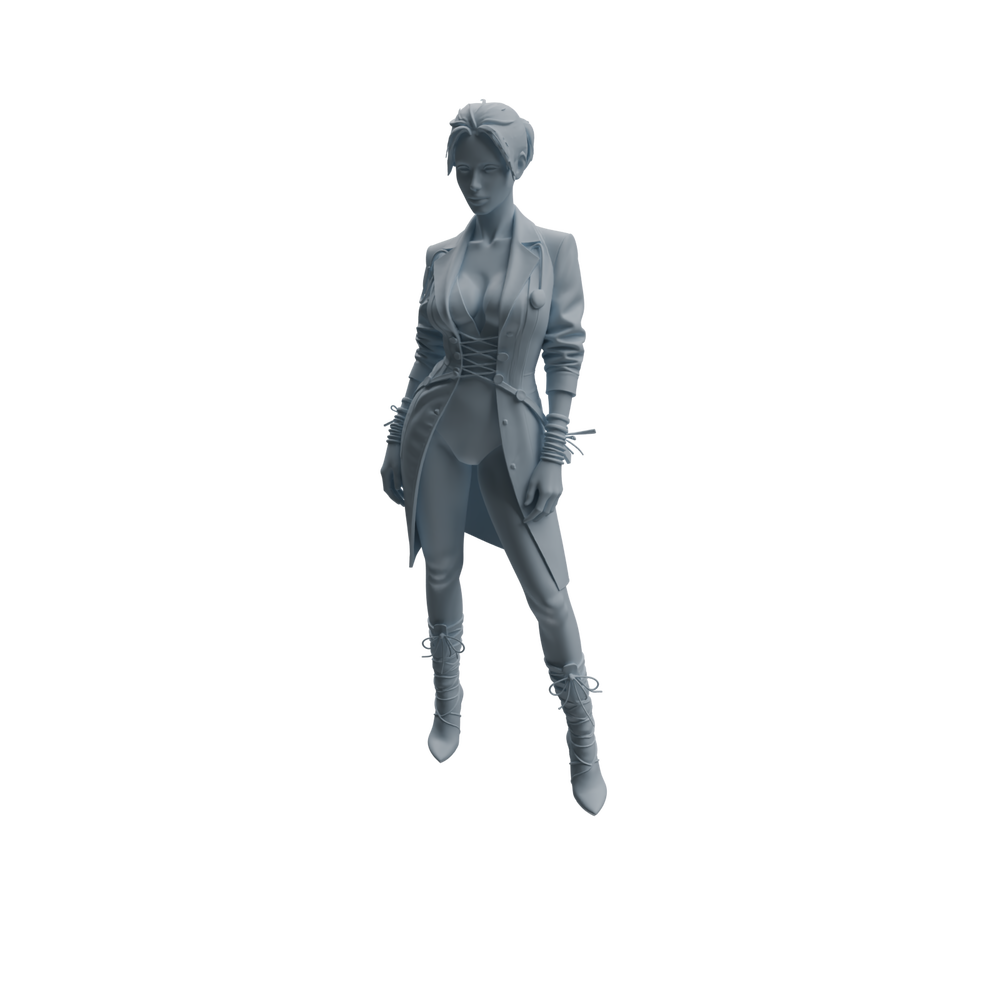 Detail view of MRY-SFW LYTR998 Doctor Theme Character Modern Model 4 pcs Model