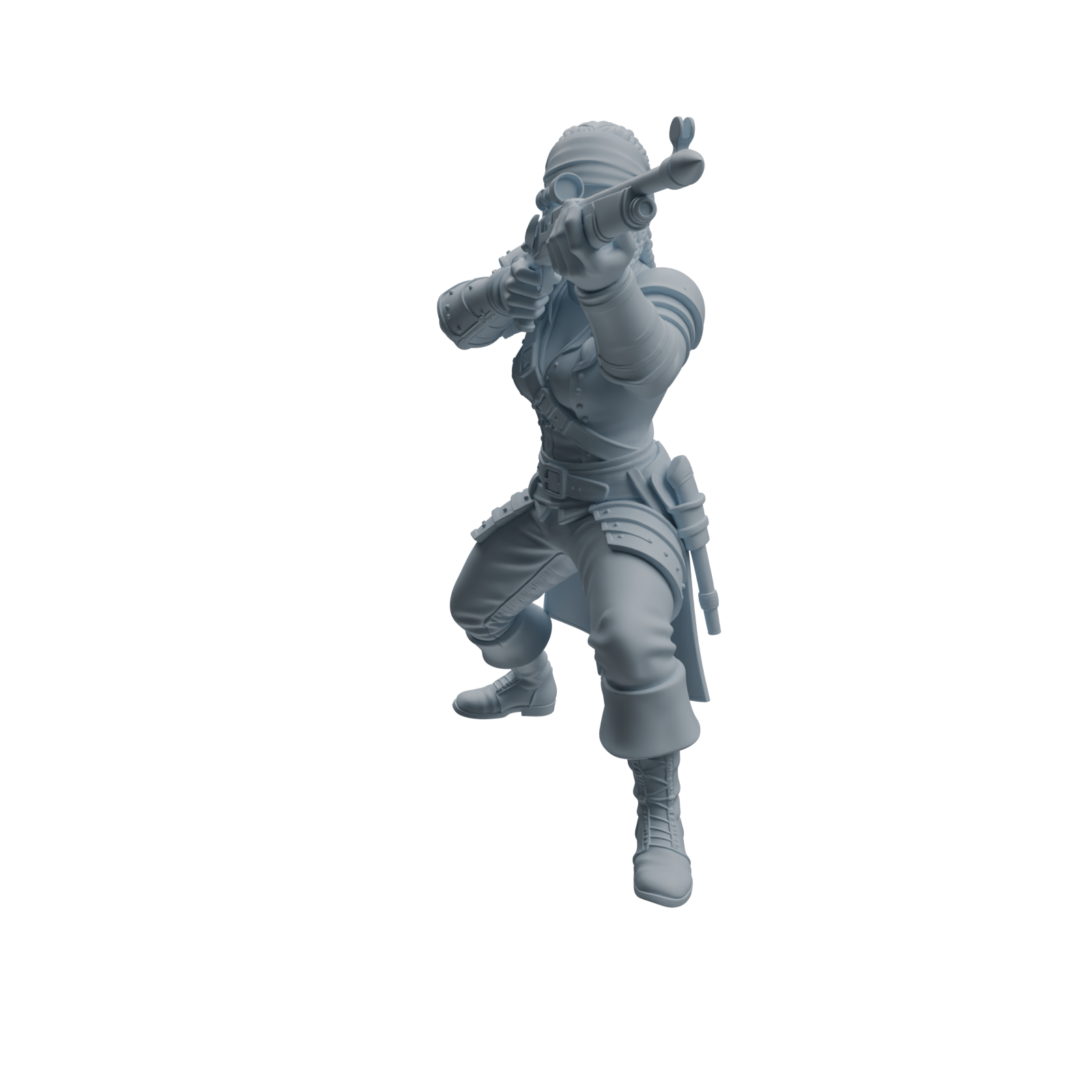Detail view of MRY-SFW LYTR1095 Multi-pose Female Pirate Character Modern Model 4 pcs Model
