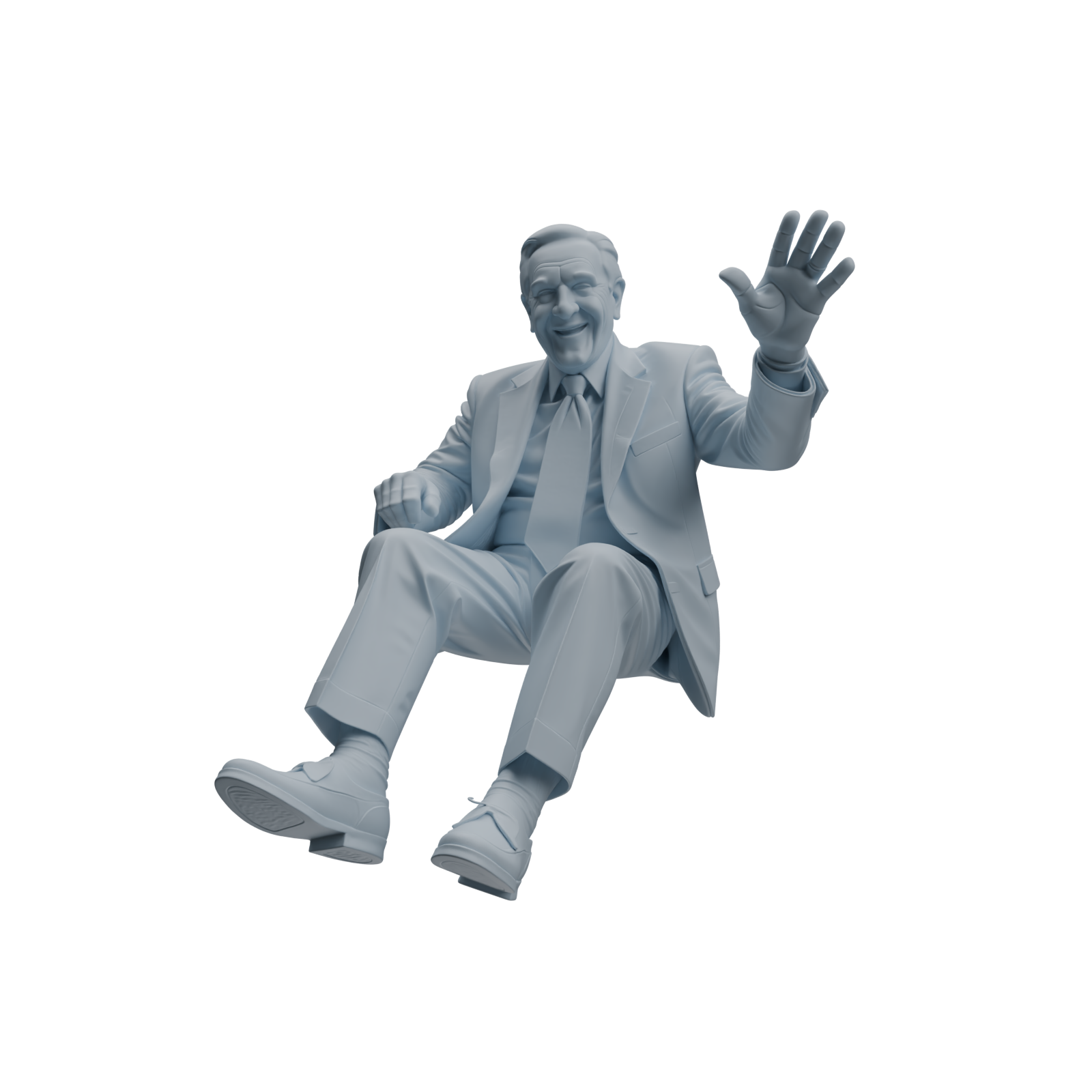 Detail view of MRY-SFW LYTR1037 Joyful Interactive Elderly Character Modern Model 4 pcs Model