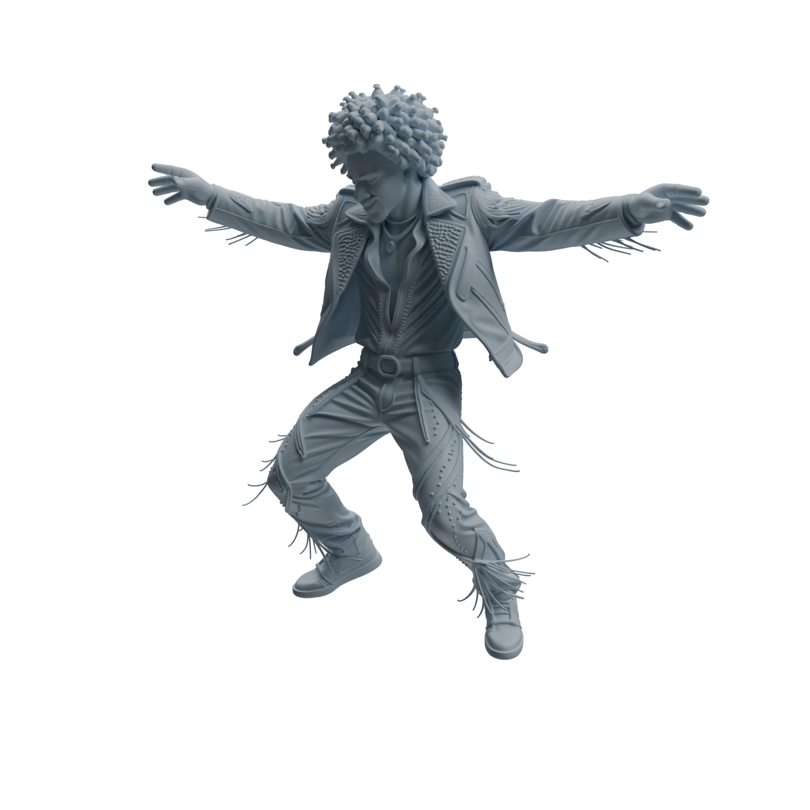 Detail view of MRY-SFW LYTR927 Nightclub Dancer Man Character Modern Model 4 pcs Model