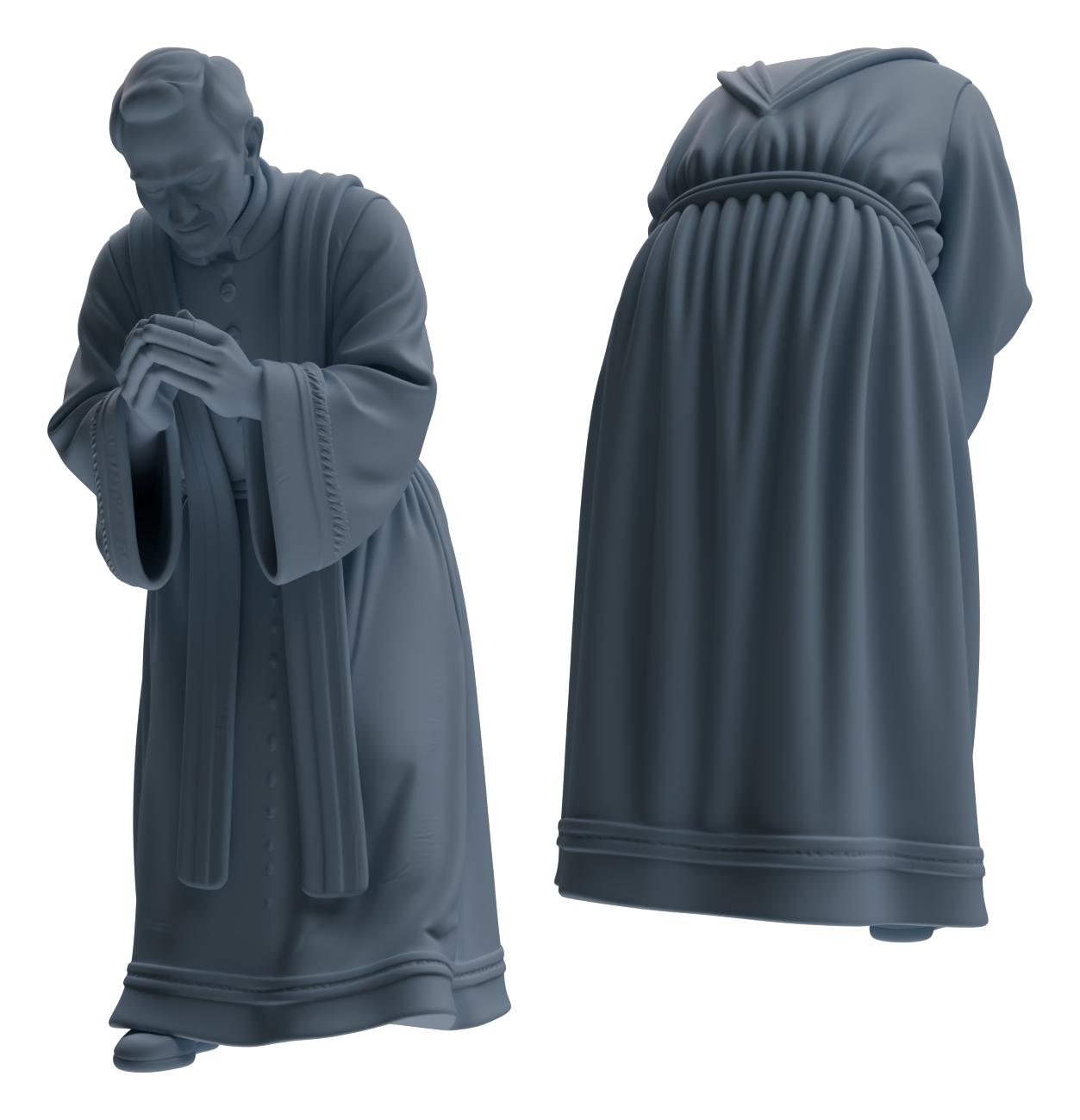 Detail view of MRY-SFW LYTR919 Religious Clergy Multi-pose Modern Model 3 pcs Model