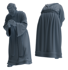 Detail view of MRY-SFW LYTR919 Religious Clergy Multi-pose Modern Model 3 pcs Model