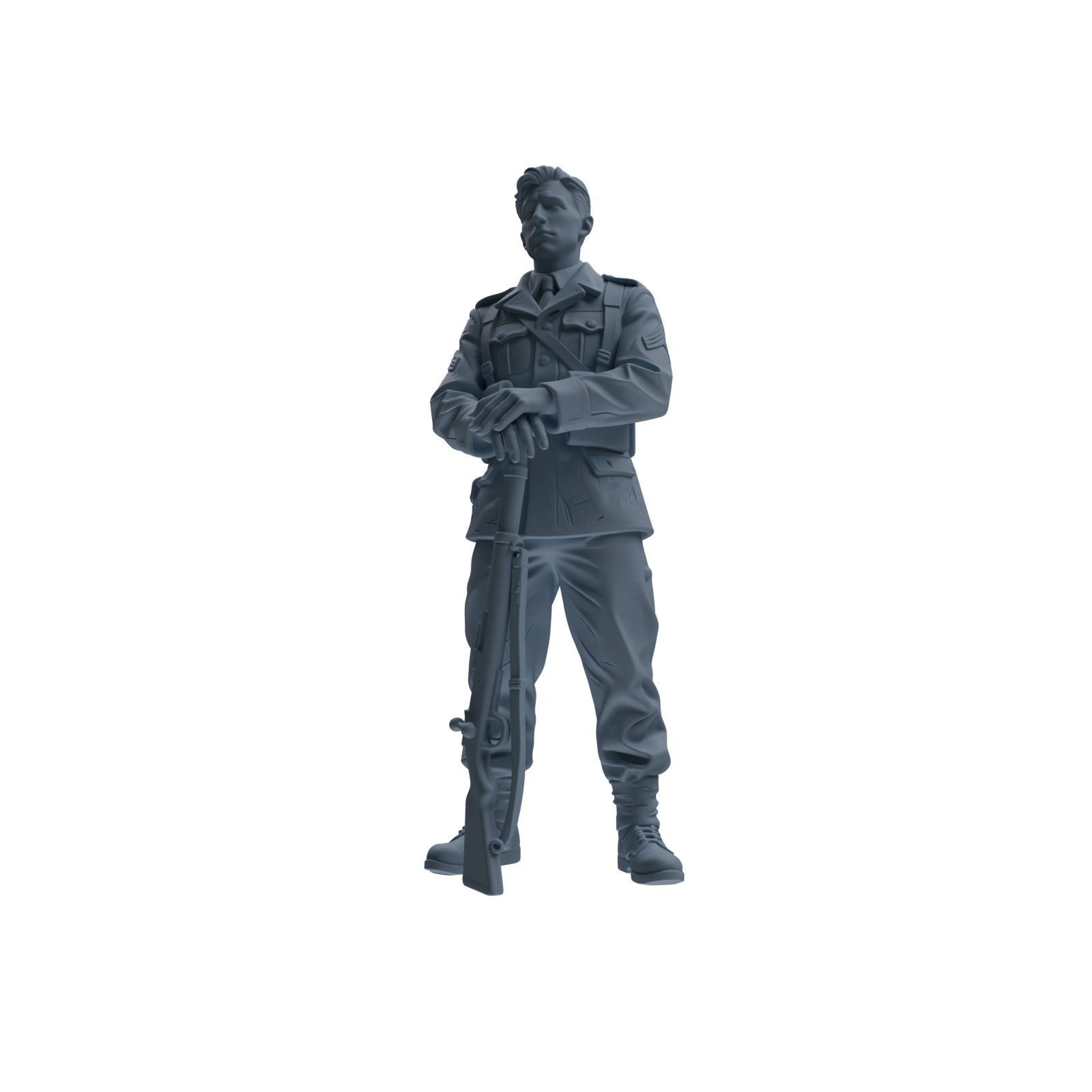 MRY-SFW SSTR178 Miniatures Soldier Model Kit Resting Soldier Pose Modern Model 6 pcs