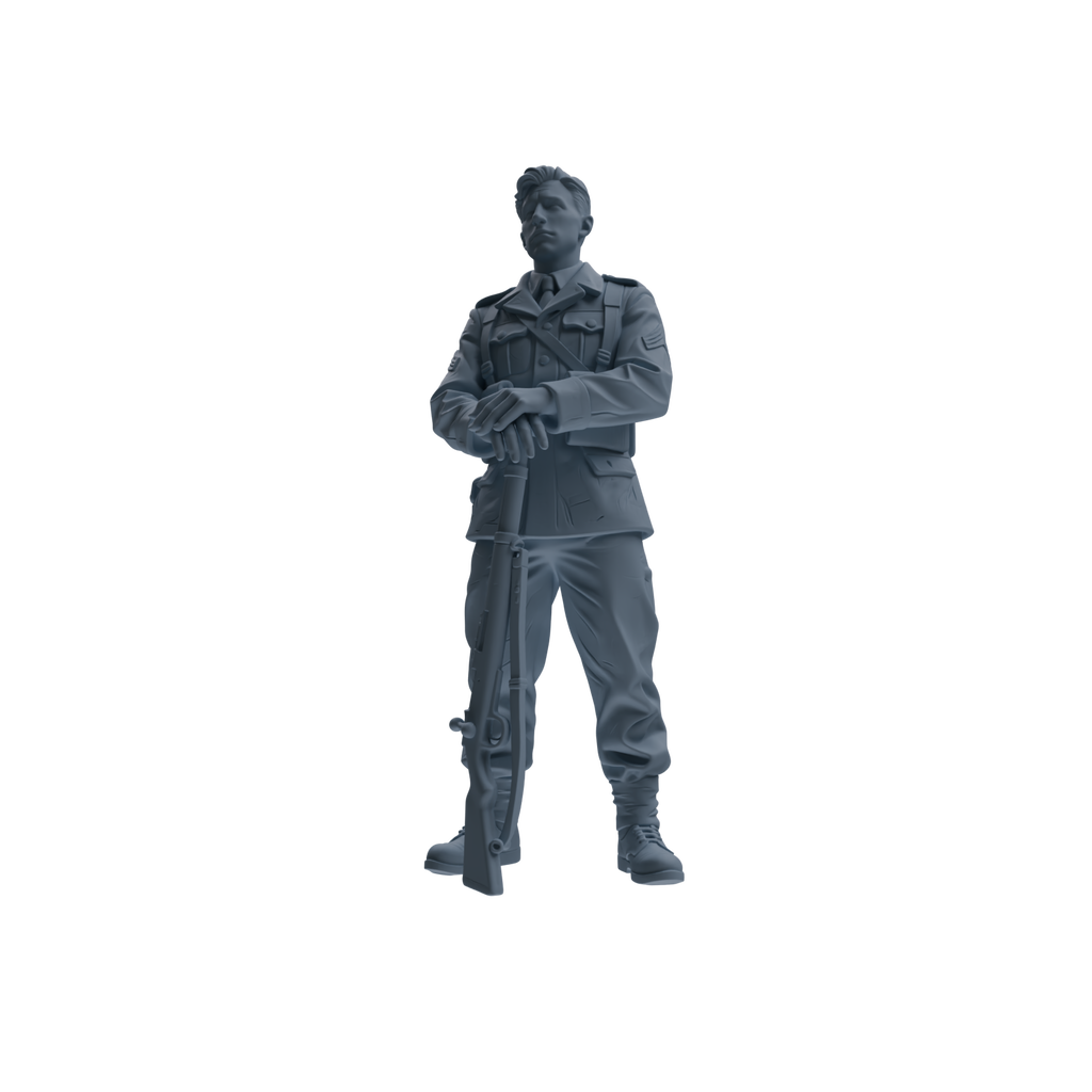 MRY-SFW SSTR178 Miniatures Soldier Model Kit Resting Soldier Pose Modern Model 6 pcs