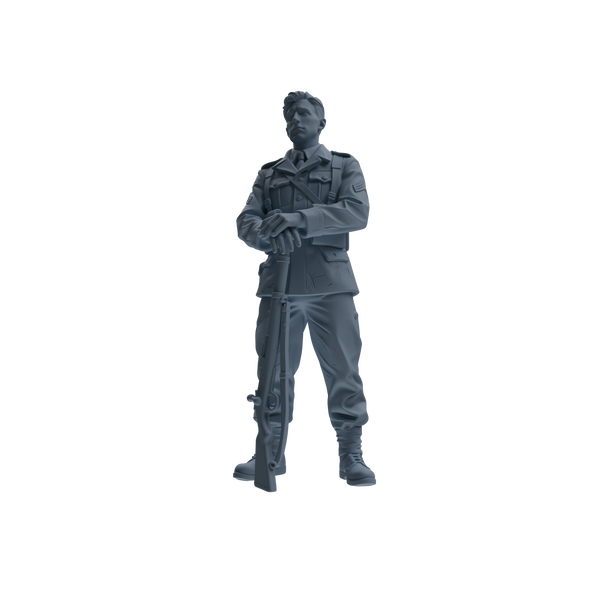 MRY-SFW SSTR178 Miniatures Soldier Model Kit Resting Soldier Pose Modern Model 6 pcs