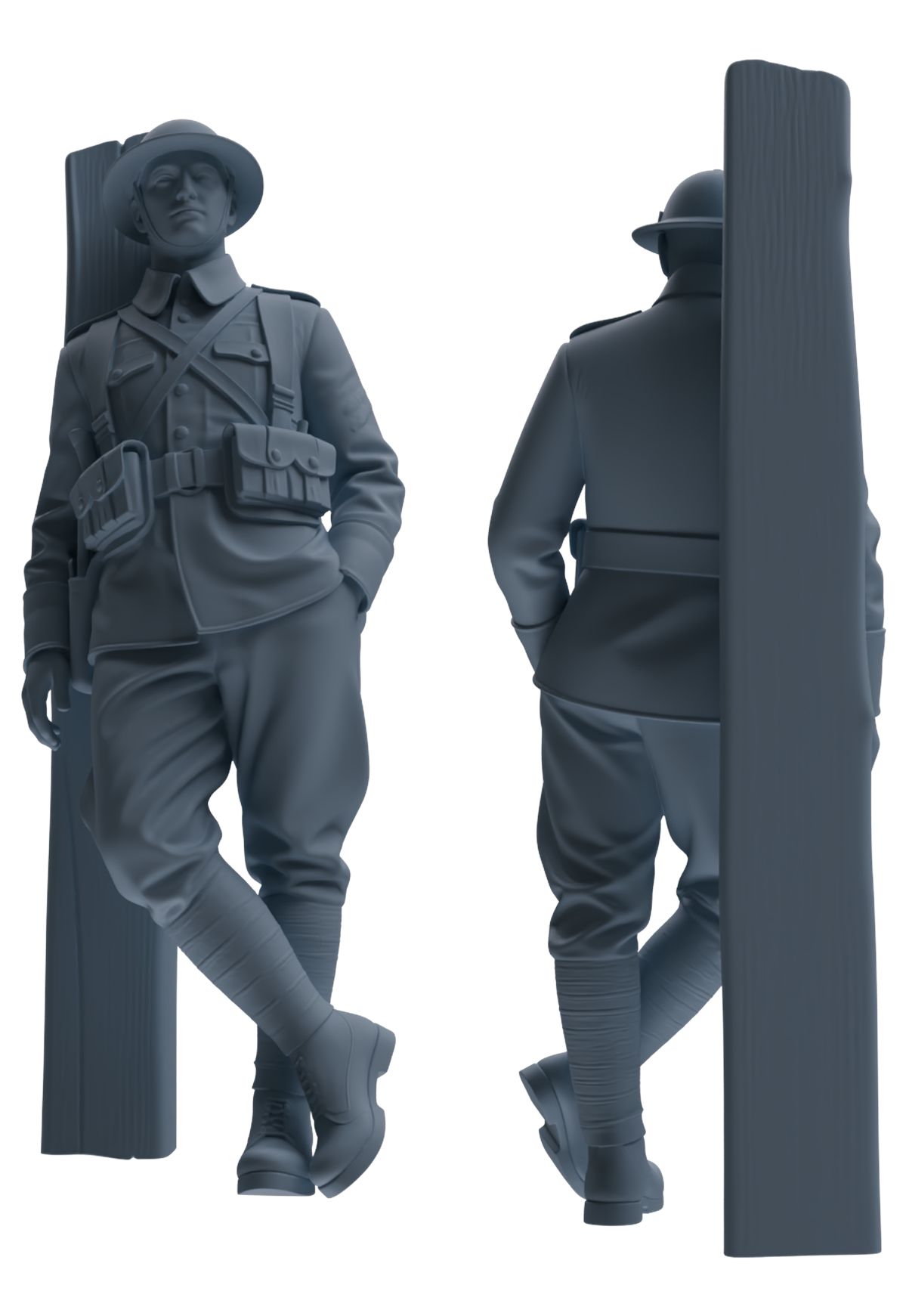 MRY-SFW SSTR177 Miniatures Soldier Model Kit Combat Engineer Soldier Modern Model 6 pcs