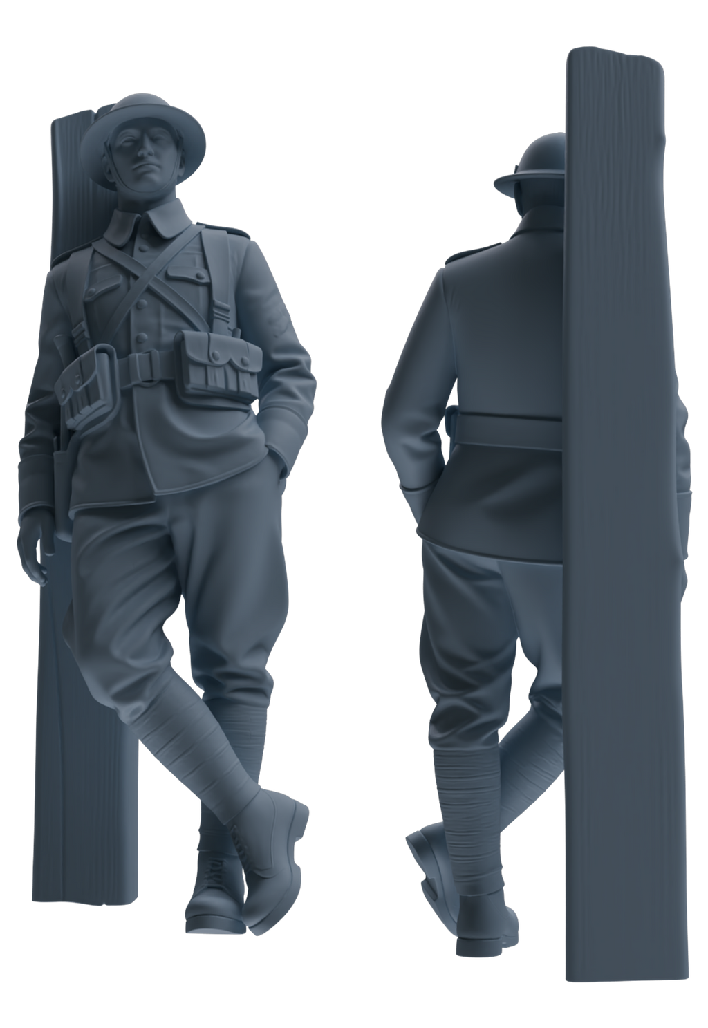 MRY-SFW SSTR177 Miniatures Soldier Model Kit Combat Engineer Soldier Modern Model 6 pcs