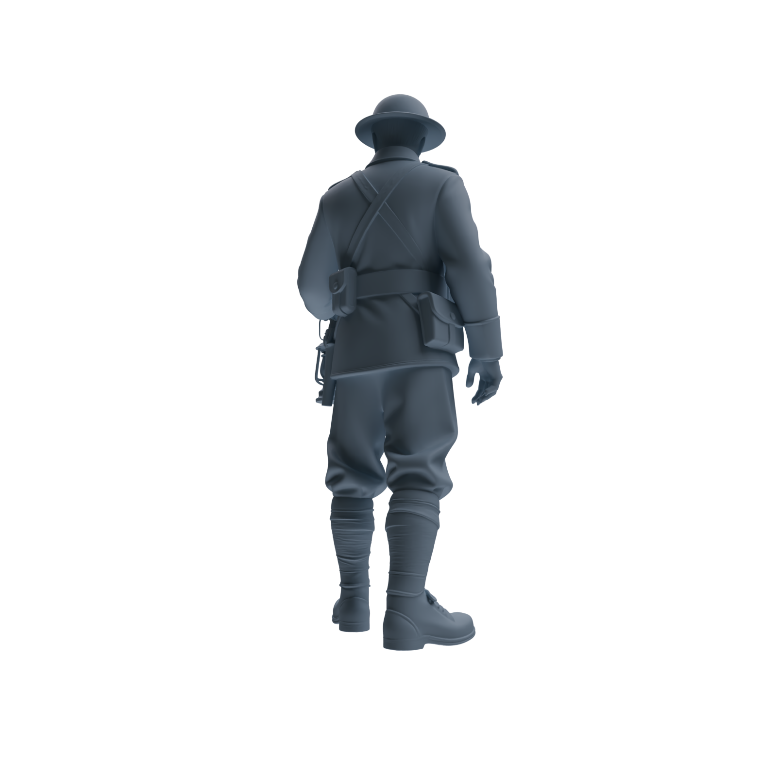 MRY-SFW SSTR177 Miniatures Soldier Model Kit Combat Engineer Soldier Modern Model 6 pcs