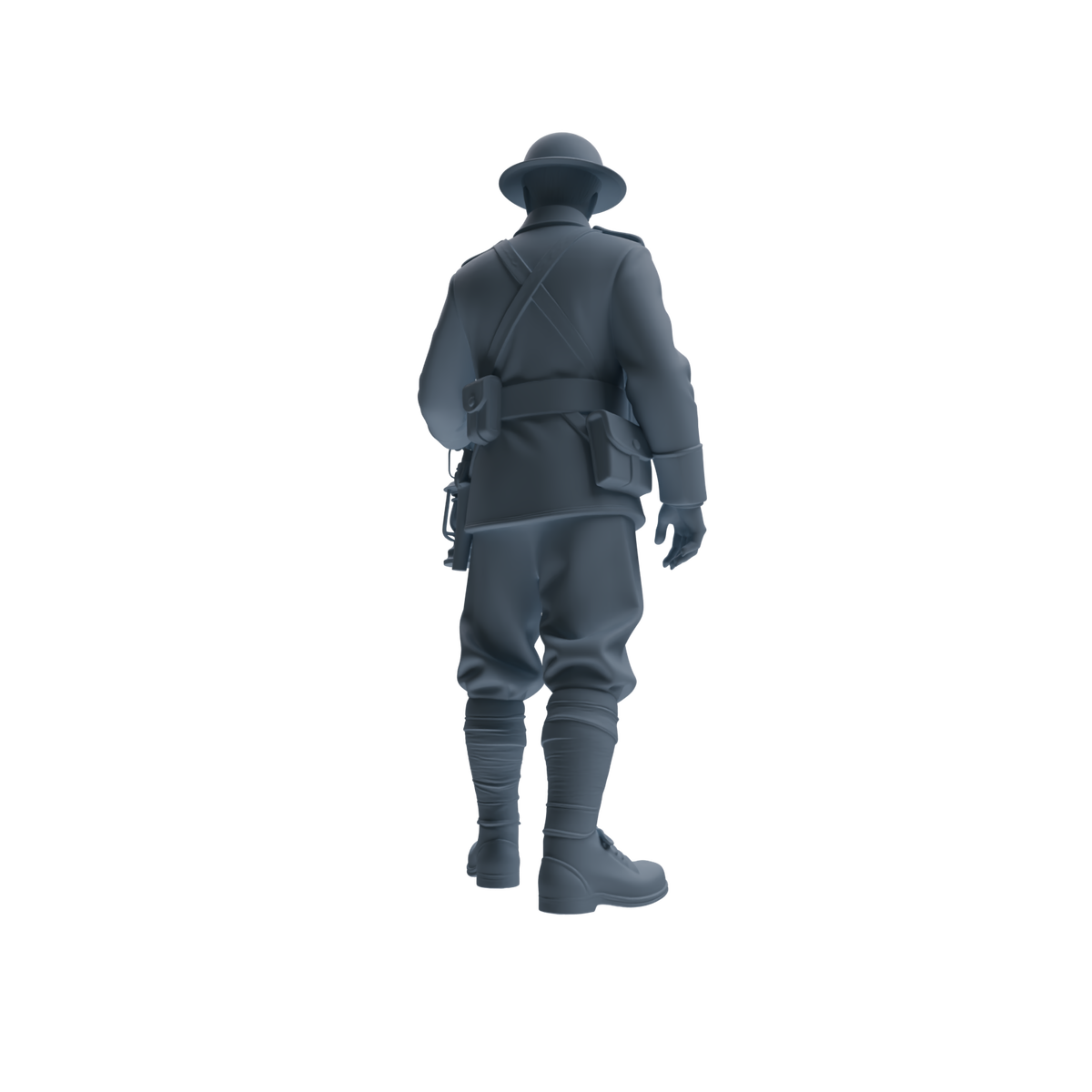 MRY-SFW SSTR177 Miniatures Soldier Model Kit Combat Engineer Soldier Modern Model 6 pcs — detail view 17