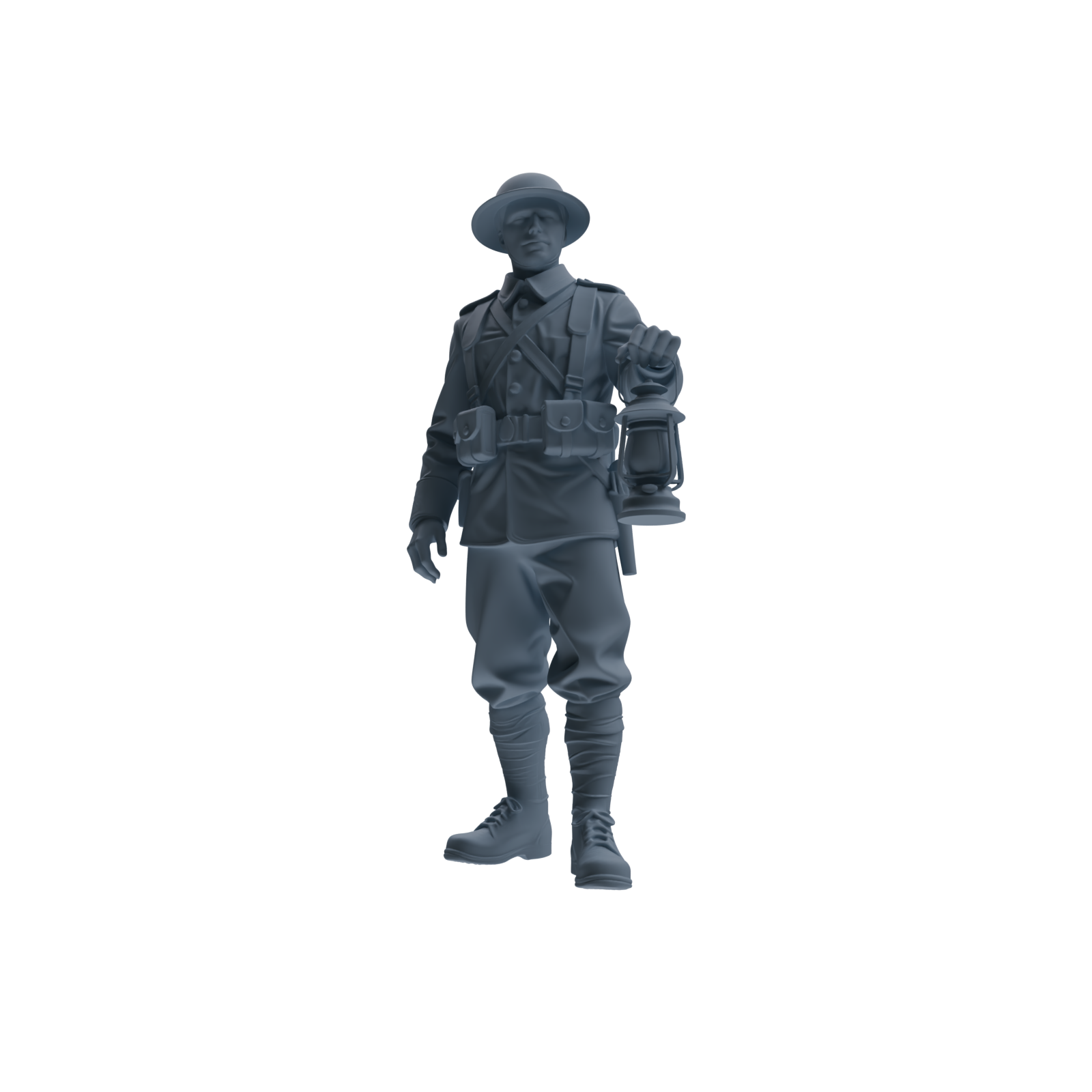MRY-SFW SSTR177 Miniatures Soldier Model Kit Combat Engineer Soldier Modern Model 6 pcs