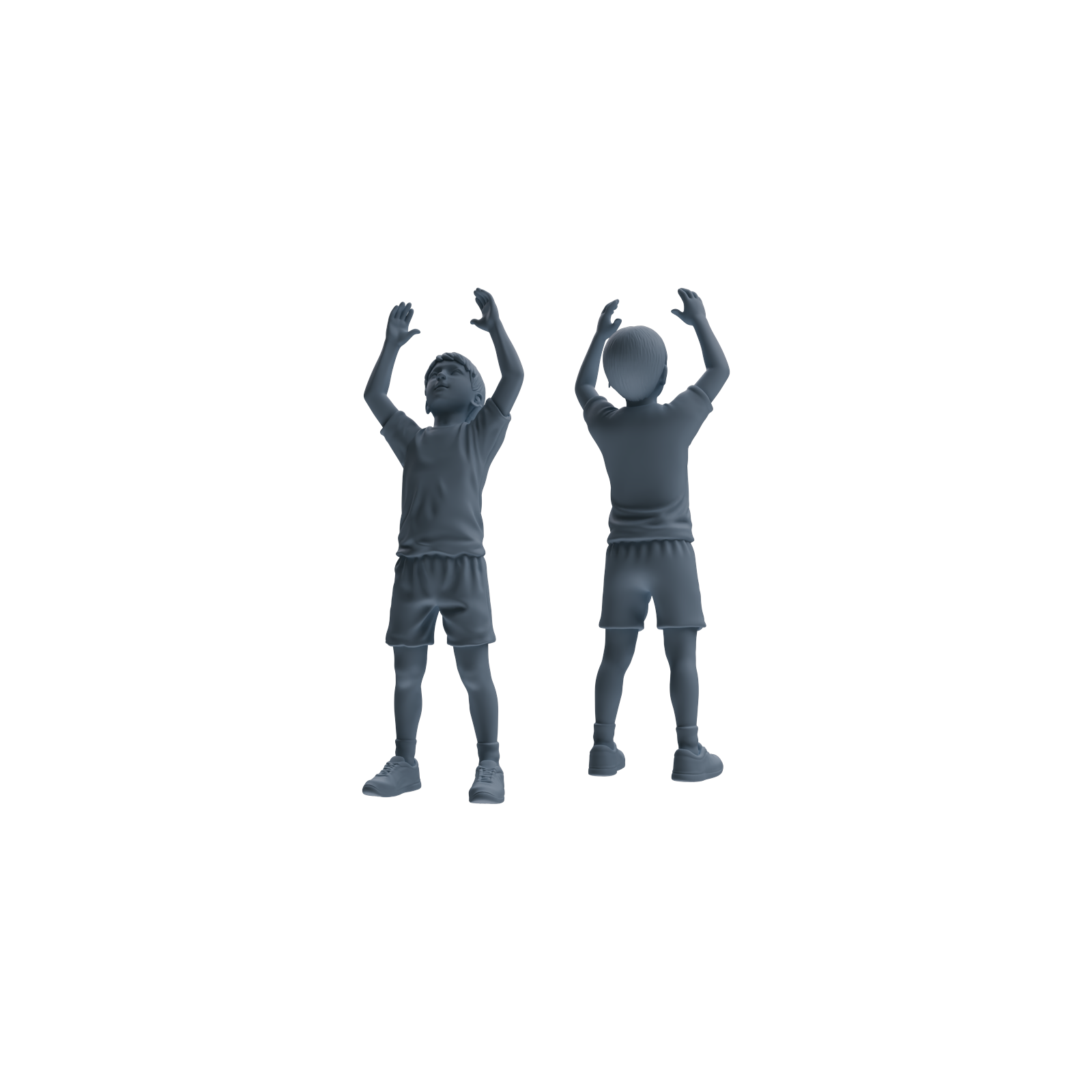 Detail view of MRY-SFW LYTR819 Child Basketball Player Figure Modern Model 6 pcs Miniature Car Diorama Figures Scene Props Accessories Resin Model