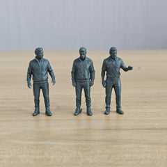 MRY-SFW LYTR382 Coaches 3-Pack, Ideal Stadium, Tabletop Painting Miniature Car Diorama Figures Scene Props Accessories Resin 3D Printed Resin Model Kit by SSMODEL