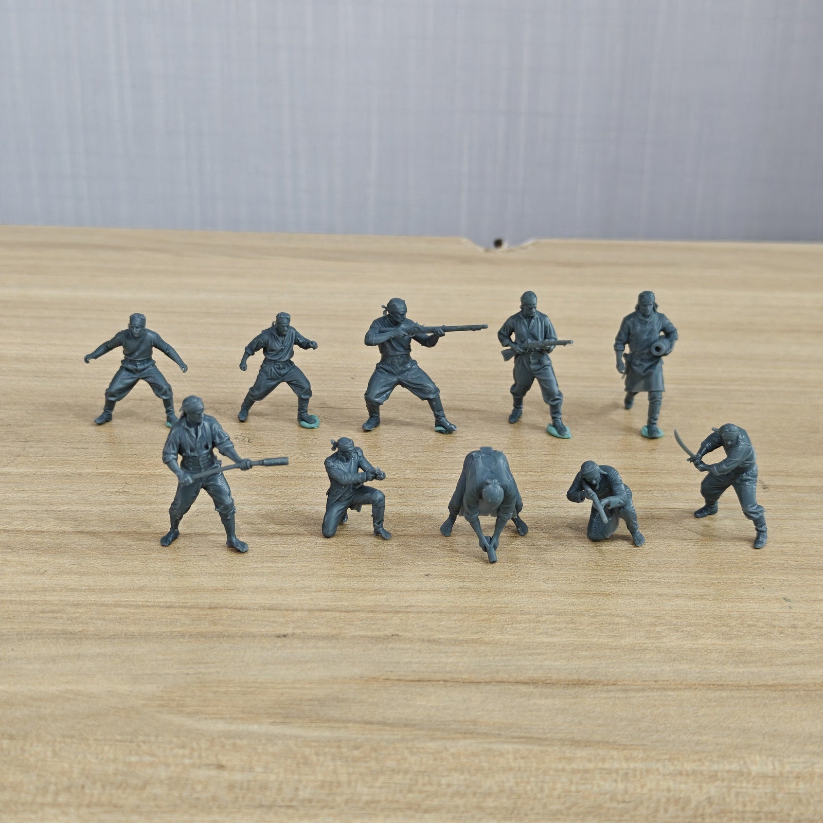 MRY-SFW LYWF001 HMS Victory Sailing Warship Naval Crew Combat State 10pcs