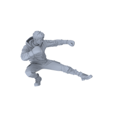 Detail view of MRY-SFW LYGR067 Lurker Squad Military Theme Wargame Resin White Model Game Theme Sci-Fi Theme Wargame Miniature Soldiers Scene Characters Figure Hand-Painted Model