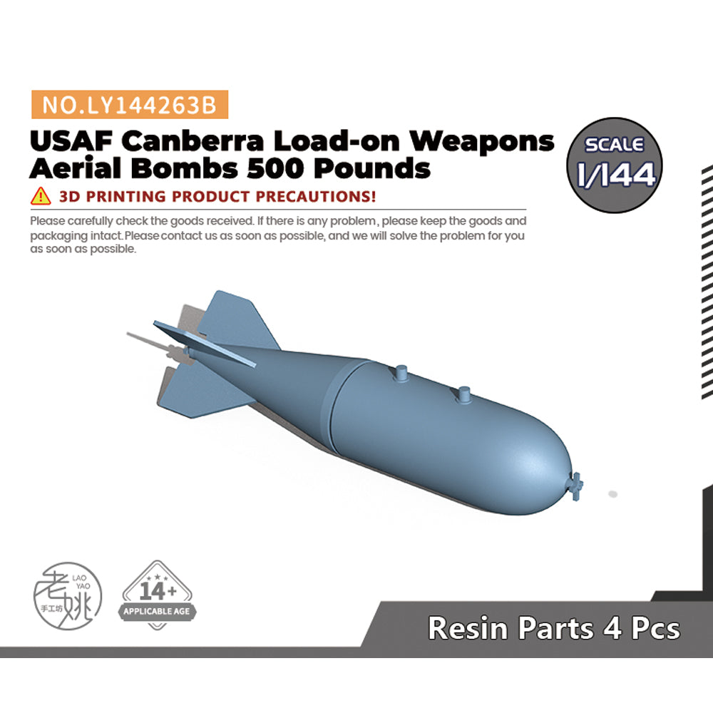 Yao's Studio LY263B USAF Canberra Load-on Weapons Aerial Bombs 500 Pounds Main image