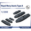 Yao's Studio LY003A 1/700(350,200,144) Model Upgrade Parts Royal Navy Life Boats 3 styles 2 sets Type A
