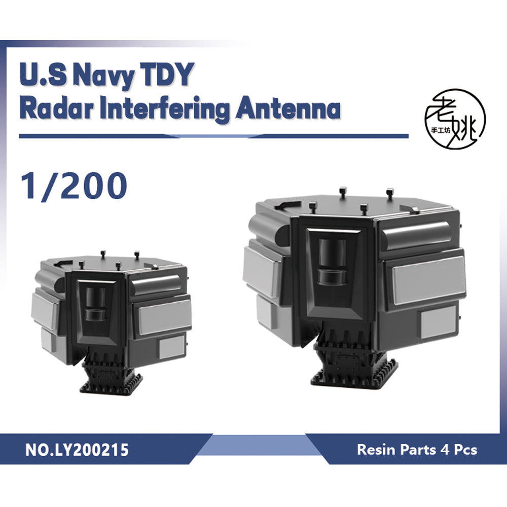 Yao's Studio LY215 1/700(350,200,144) Model Upgrade Parts U.S Navy TDY Radar Interfering Antenna — scale model kit