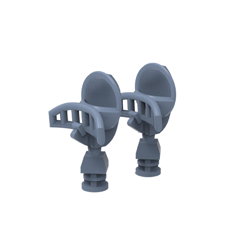 Yao's Studio LY218 1/700(350,200,144) Model Upgrade Parts U.S Navy SG-6 Aerial and Maritime Ground Search Radar Antennas — detail view 2