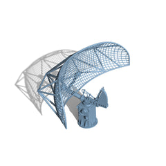 Yao's Studio LY237 1/700(350,200,144) Model Upgrade Parts US 67 Sea Surface Search Radar Antenna