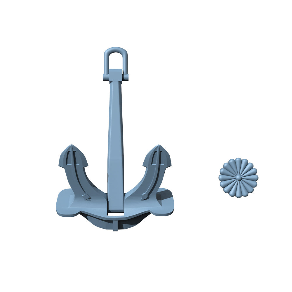 Yao's Studio LY623 Ship model upgrade kit for Japanese Navy Yamato class anchor Secondary image