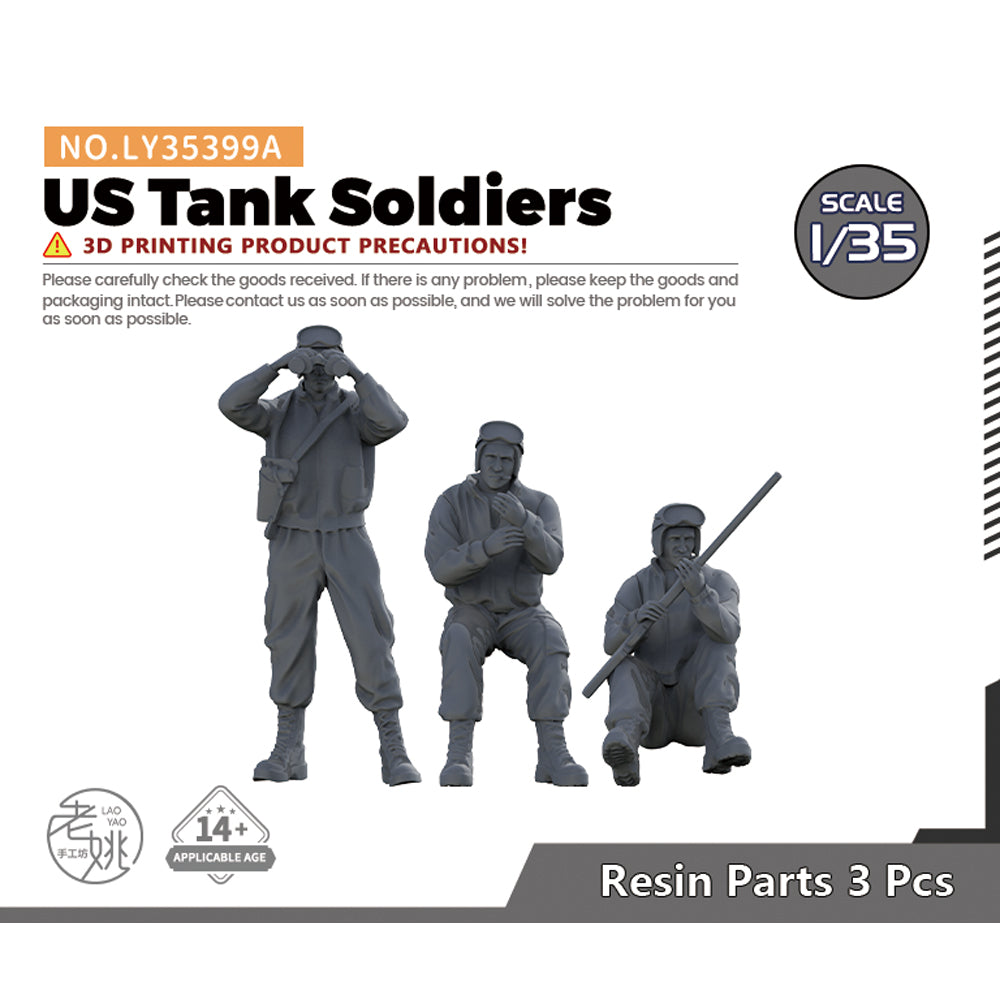Yao's Studio LY399A  Military Model Parts US Tank Soldiers Type A Main image