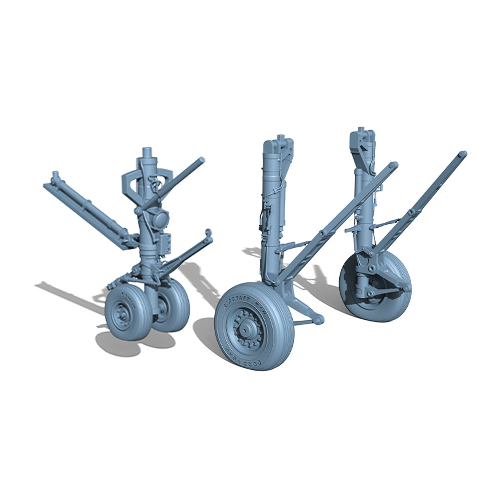 Yao's Studio LY265B 1/32(35,48,72,144) Model Upgrade Parts USAF F-14 Tomcat Undercarriage Gravity Wheel — detail view 2