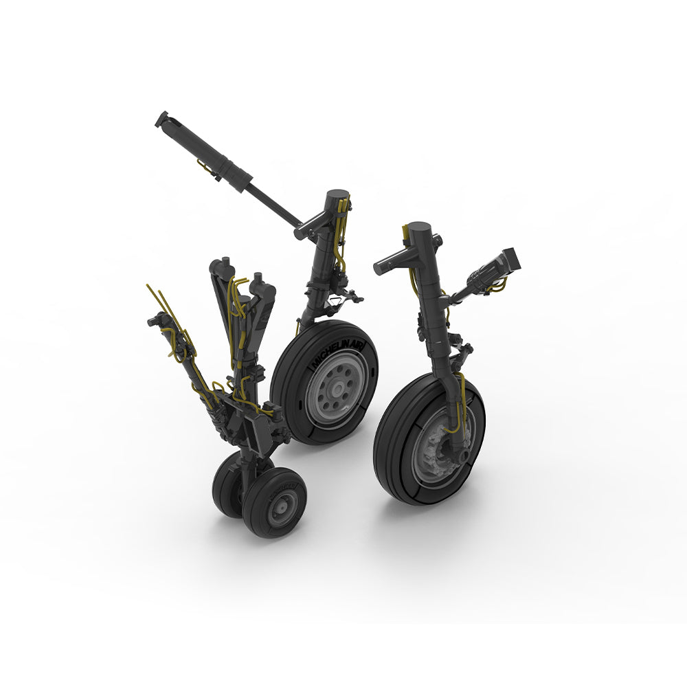 Yao's Studio LY707 Model Upgrade Parts Mirage 2000C/B/D/N Landing Gear Secondary image