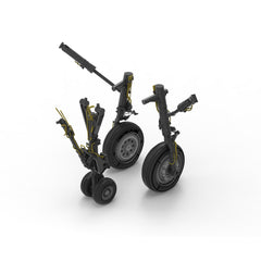 Yao's Studio LY707 Model Upgrade Parts Mirage 2000C/B/D/N Landing Gear