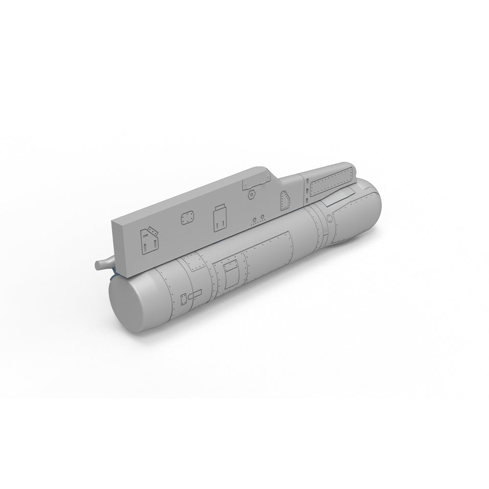Yao's Studio LY711 Model Upgrade Parts France Mirage2000 Carry Weapon Damocles target pod — detail view 3