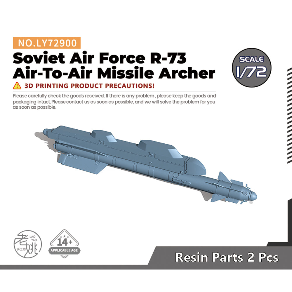 Yao's Studio LY900 Model upgrade Parts Soviet Air Force R-73 Air-To-Air Missile Archer Main image