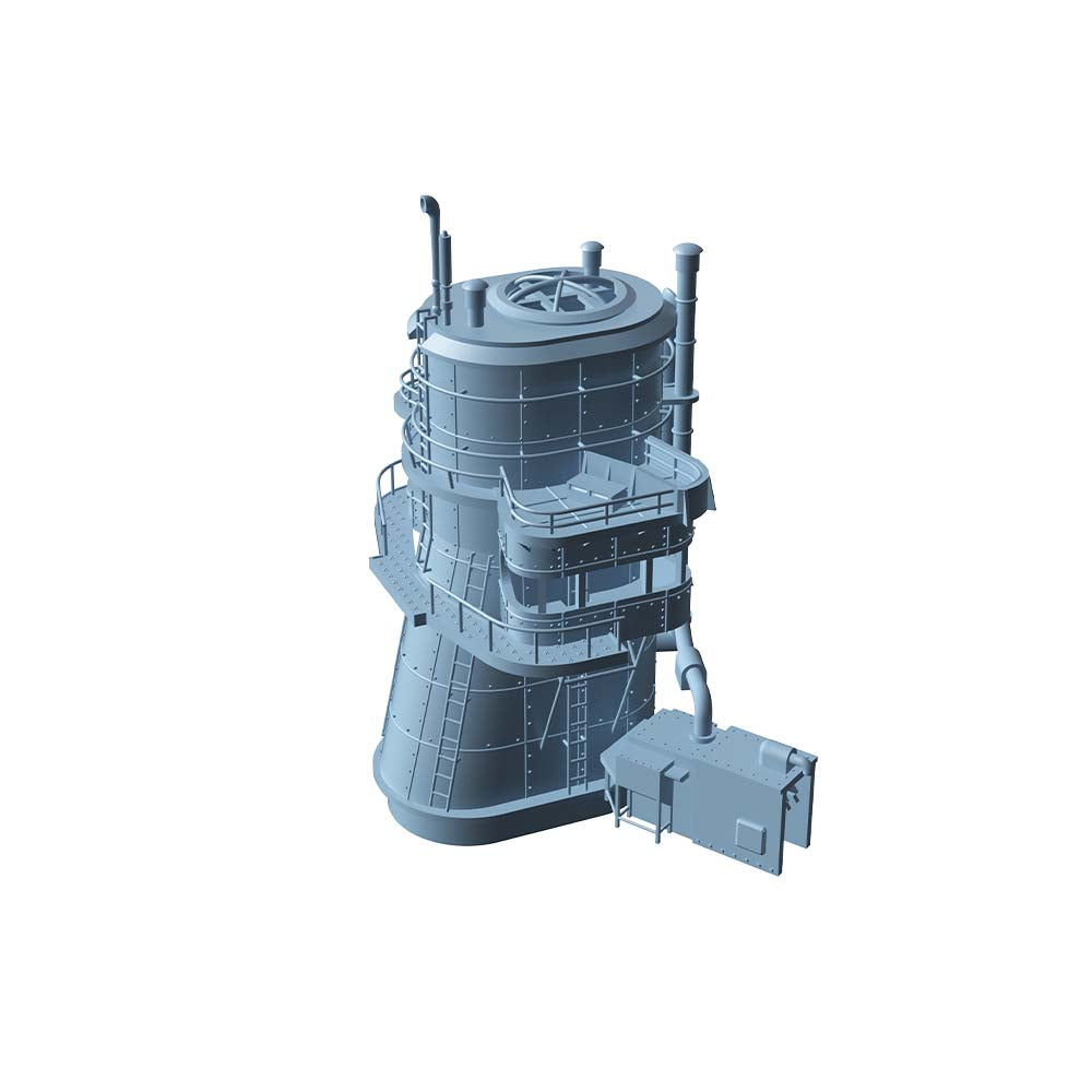 Yao's Studio LYCG202 1/700(350,200,144) Model Upgrades Parts USS Arizona Chimney — detail view 2