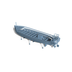 Yao's Studio LYCG221  Model Upgrades Parts US Navy 40Ft motorboat