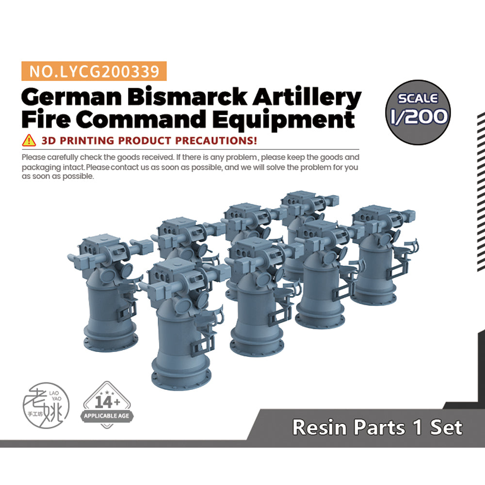 Yao's Studio LYCG339 Model Upgrade Parts German Bismarck Artillery Fire Command Equipment Main image