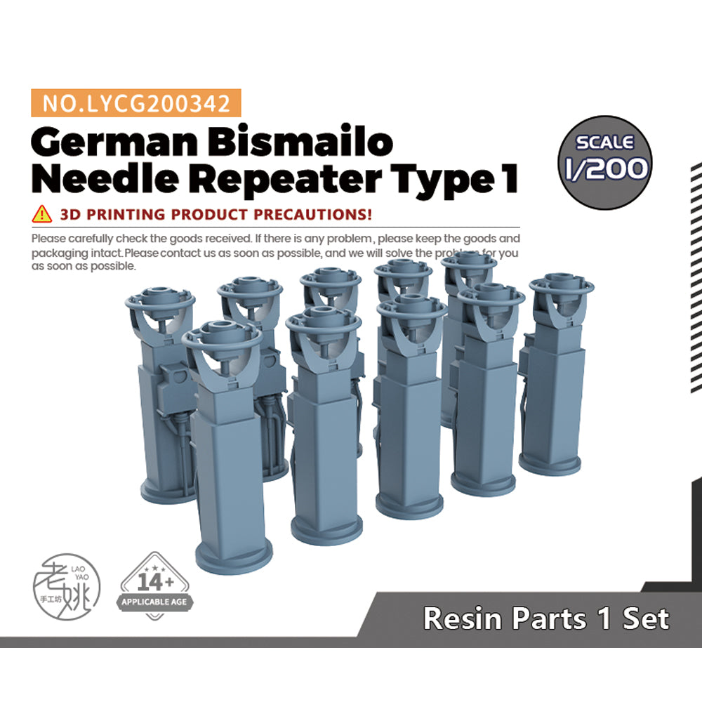 Yao's Studio LYCG342 Model Upgrade Parts German Bismailo Needle Repeater Type 1 Main image