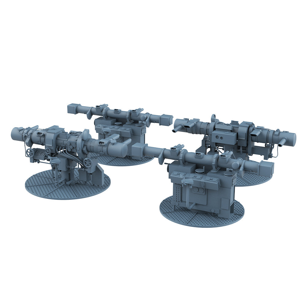Yao's Studio LYCG343 Model Upgrade Parts German Bismarck main And Secondary Artillery Rangefinder&Heavy AA Artillery Rangefinder Secondary image