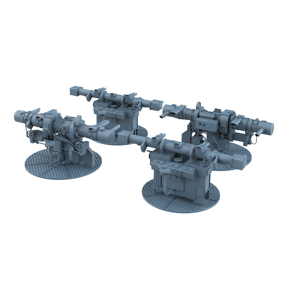 Yao's Studio LYCG343 Model Upgrade Parts German Bismarck main And Secondary Artillery Rangefinder&Heavy AA Artillery Rangefinder — detail view 3
