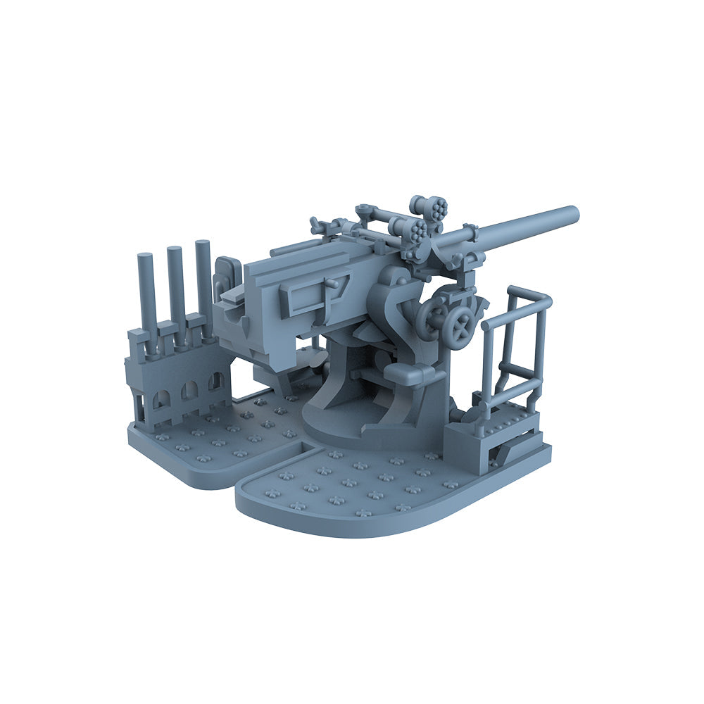 Yao's Studio LYCG203 Model Upgrades Parts USS 5"/25 (12.7 cm) Caliber AA Gun For Battleship — detail view 2
