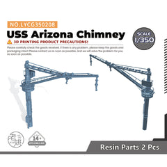 Yao's Studio LYCG208 Model Upgrades Parts USS Arizona Crane