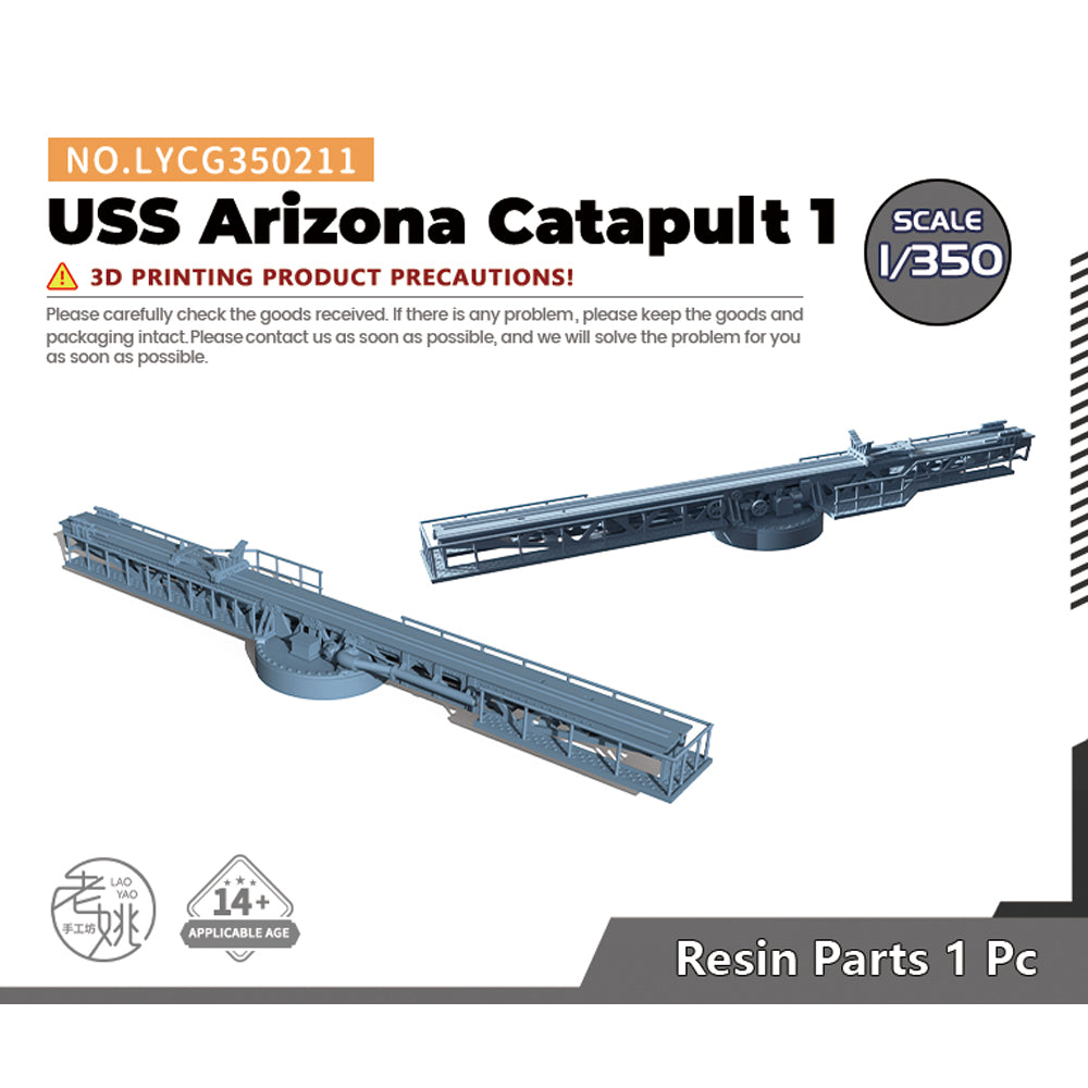 Yao's Studio LYCG211 Model Upgrades Parts USS Arizona Catapult 1 Main image